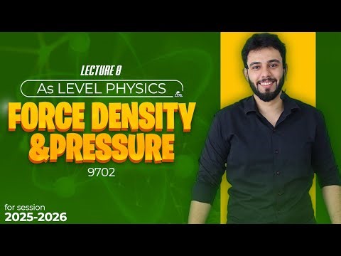 Manometer Explained | Pressure Balance & Fluid Columns | Lecture 8 | AS Physics 9702