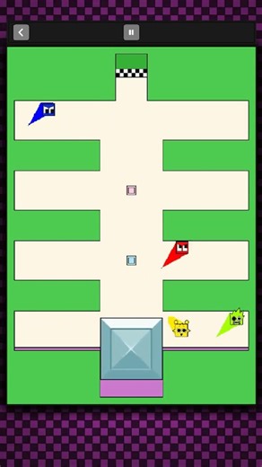 Square vs Sprunki Battle Race Map 21 #squarerace #squarebattle #battlerace