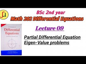 Lecture 09-Eigen Value Problems & Boundary Value Problems - TU BSc 2nd year - Math 202-unique study