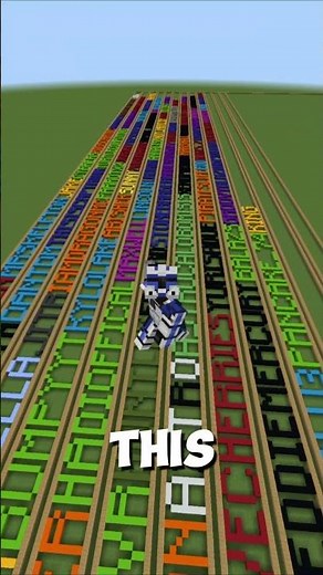 I Put 100 Names In THIS MINECRAFT WORLD!