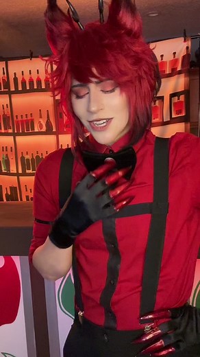 Cosplay Transformation of Characters Alastor and Stolas in the Works