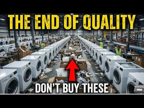 Why 90% of New Washing Machines Are Garbage (The Factory Secret)