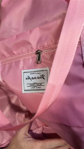 #travelbag #pinkaesthetic #diaperbag #travelbag #tiktokshopcreatorpicks
