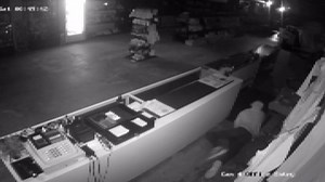 Thief raids Townsville army disposals store