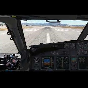Take off LFMN | MSFS 737-8 #cockpit #cockpitviews #aviation #pilotlife #takeoff #pmdg #msfs2020
