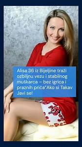 Alisa 36 iz Bijeljine traži ozbiljnu vezu i stabilnog muškarca – bez igrica i praznih priča”Ako si Takav Javi se! Kontakt Ispod | Jadranka Maletic
