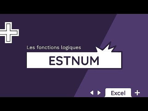 La fonction ESTNUM - Tuto Excel