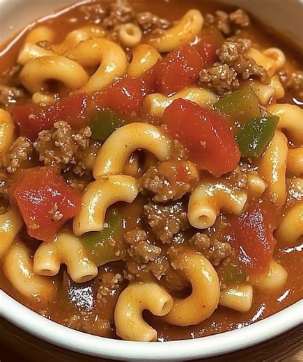 "This is the best goulash recipe. One of my childhood favorites that I still make!!! | Delicious Basics