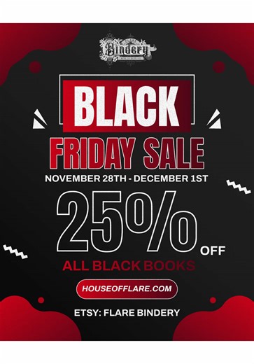 2 WEEKS till my Black Friday Book Sale 👀📚✨ Here’s what y’all have been begging to see — the most-wanted rebound books series! 🖤 Nov 28–Dec 1 • 25% OFF all black-cloth rebinds ⏳ I hand-rebind every single book, so please be patient — they’re worth the wait. 🎄 Want it by Christmas? Order before the sale! Figuring out the price — take the original price × 0.75 😅 that will give you the answer :) And if you’re like “I don’t want to wait,” some books are ready via Flare Bindery Tutorials too 👀 S