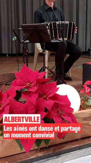 Savoie News on Instagram: "💃 Les aînés ont dansé et partagé un moment convivial Le samedi 17 janvier, le CCAS de la Ville d’Albertville invitait les Albertvillois âgés de 65 ans et plus au traditionnel goûter dansant à la salle de la Pierre-du-Roy. Ce moment festif et chaleureux a débuté par un blind test, jeu musical consistant à reconnaître une chanson dès les premières notes. Animé par trois jeunes conseillers municipaux, Léna Gachet, Emma Daurellke et Isaac Diawara, ce temps ludique a permi