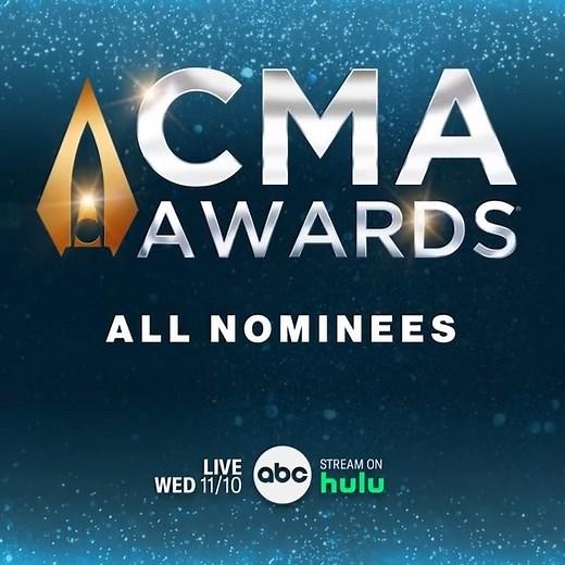 The moment we've all been waiting for... congratulations to all of this year's #CMAawards nominees! ✨ Watch Wednesday, Nov. 10 at 8/7c on ABC as winners are revealed LIVE on Country Music's Biggest Night! CMAawards.com | CMA Country Music Association