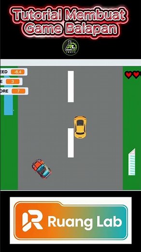 Tutorial Membuat Game Balapan menggunakan Scratch