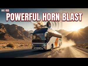 Pakistani Bus Air Horn || Powerful Horn Blast || Bus Horn Sound