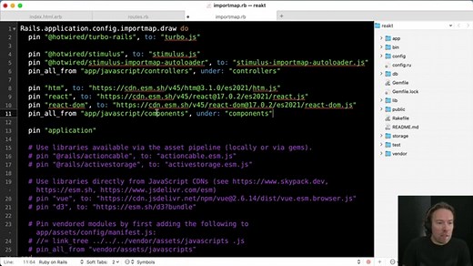 Rails 7から導入される予定のimportmap-railsを使ったフロントエンド環境を試してみる