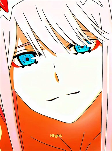 Zero Two Anime Edit: Stunning Visuals and Music