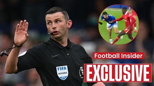 Exclusive: Michael Oliver 'wrong' on Everton v Liverpool call as Slot goes 'mental'