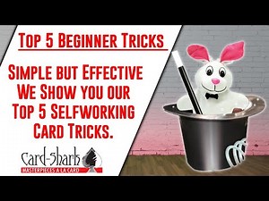 TOP 5 Beginner Card Tricks | Card-Shark