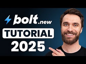 Bolt.new Tutorial (2025) – Build Websites & Apps Without Coding!