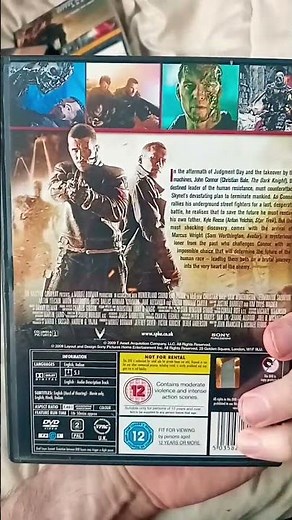 terminator salvation movie dvd