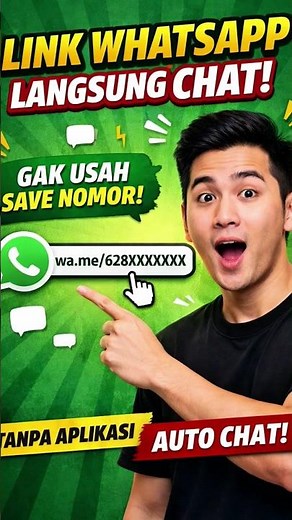 Cara Membuat Link WhatsApp Langsung Chat Tanpa Save Nomor (Mudah Banget!)
