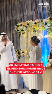 This Emirati man just raised the bar! 💯💖 Video via: @arafil_emirati_pinay #lovindubai #Lovin #love #dubai #wedding | Lovin Dubai