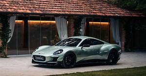 Caterham Project V a battery-electric coupe concept aiming for production