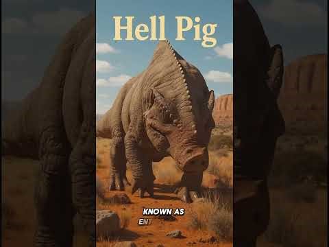 Entelodon – The “Demon Pig” That Terrorized Prehistoric Earth 🐗🔥