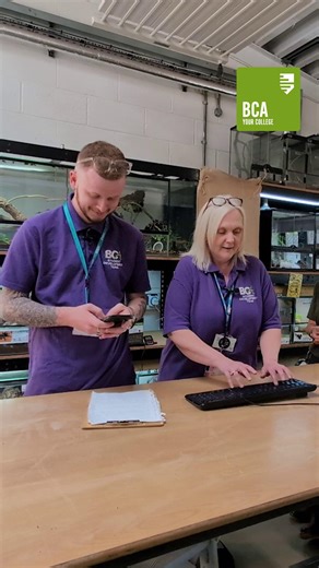 2.5K views · 39 reactions | BCA Student Engagement Officers Jac and Jan have one last message for the year, whilst visiting the BCA Zoo 荒 | BCA (Berkshire College of Agriculture) | Facebook