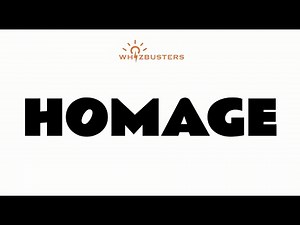 HOMAGE (noun) Meaning, Pronunciation and Examples in Sentences | GRE GMAT LSAT SAT ESL