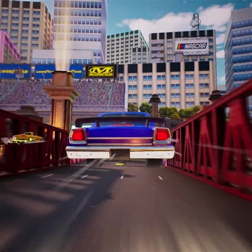 NASCAR Arcade Rush is coming at you full speed with iconic tracks and wild twists on September 15. #nascargame #nascargames #nascararcaderush #ps4 #xbox #nascar #gaming