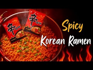 Spicy Korean Ramen | Shin Ramyun