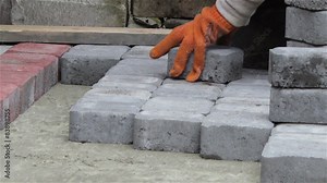 construction and laying of paving