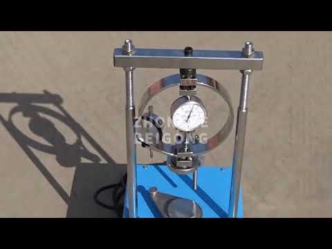 Soil Unconfined Pressure Test Apparatus