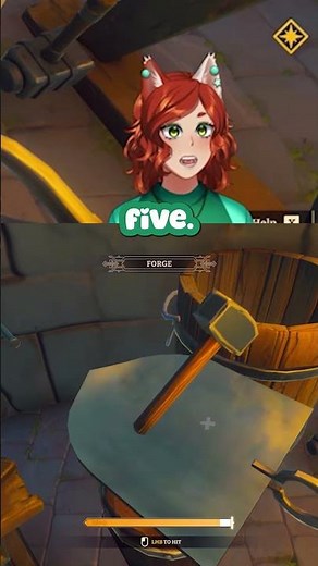 Make an Iron Shield with me! #ad #fantasyblacksmithsimulator #jayevt #cozygame #simulator