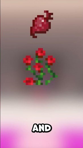 How to make RED DYE in Minecraft (Tutorial) #minecrafttutorial #minecraft