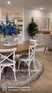 So what do you think? Would you choose a circular or rectangular dining table? 🙌🏼 Chloe Round Dining Table Kensington Rectangular Dining Table #hamptons #hamptonsstyle #hamptonshome #hamptonsinteriors #diningroom #diningtable #rounddiningtable #coastalhome #hamptonsliving | Style My Home - Hamptons Inspired Interiors