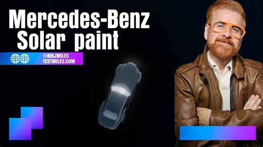 Mercedes solar paint: EV range revolution?