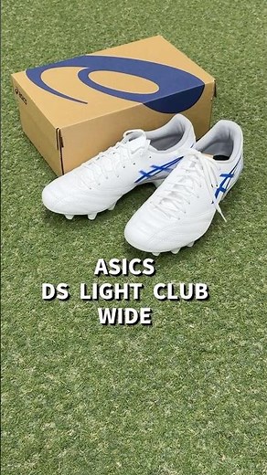 幅広で毎日ガンガン使えるおすすめサッカースパイク✨ASICS「DS LIGHT CLUB WIDE」【今がお得】 #サッカー #soccer #部活