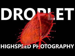 Water Droplet Collision Highspeed Photography | Relaxing Art
