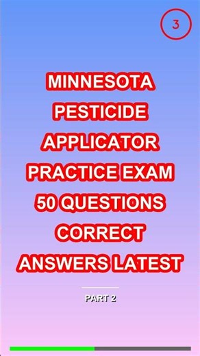 MN Pesticide Applicator Practice Exam: 50 Hard Questions to Pass Your 2026 Test!