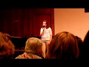 Maggie singing "Walk on the Water" by Britt Nicole