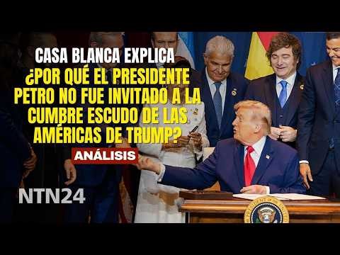 Casa Blanca explica la razón por la que Colombia no fue invitada a la cumbre Escudo de las Américas