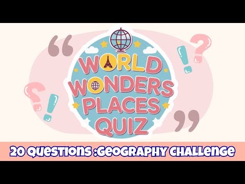 👉 Guess the World Wonders 🌍 | Fun Geography Quiz for Kids