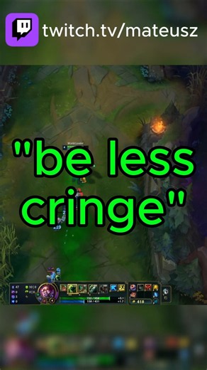 "be less cringe" #singed #leagueoflegends #riotgames #singedlol #singedgameplay