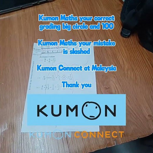 Kumon Maths grade