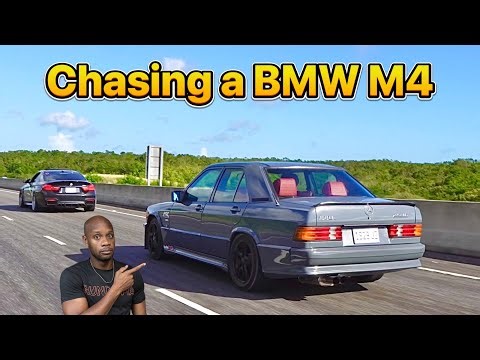 CAN MY 1JZ swap 190E Benz keep up with a BMW M4 ? WATCH FOR THE OUTCOME!!!
