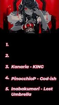 Top 5 Ultimate Vocaloid Starter Pack Songs for Beginner #vocaloid #jpop