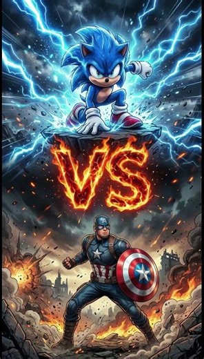 **Sonic vs Marvel Heroes – Epic Battles vs Spider-Man, Iron Man, Captain America, Thor & Hulk