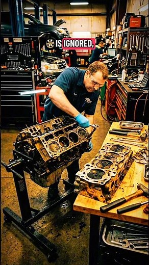 Why Head Gaskets Fail 🔥 The Hidden Engine Problem That Can Cost You $5,000 #mechanic #engine