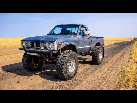 Crazy Engine Swapped Toyota 4x4 Pickup!